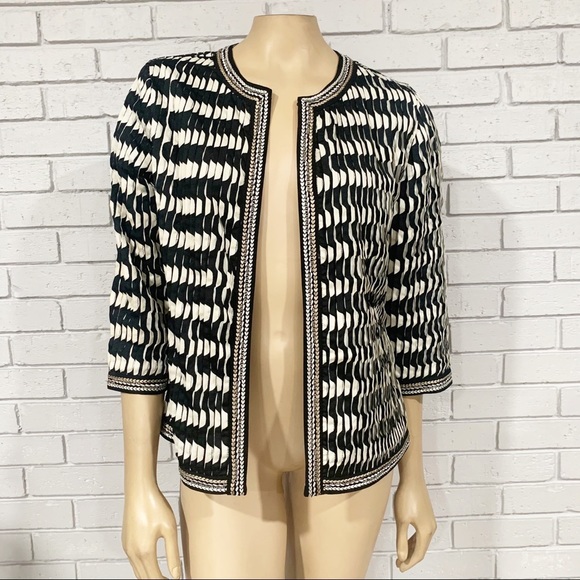 Chico's Jackets & Blazers - Chico’s Travelers Pleated Open Front Blazer